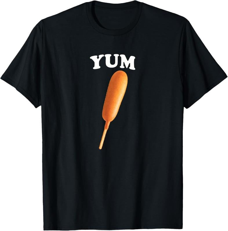 100% Cotton Funny Corn Dog Shirt Pronto Pup Gift T-Shirt Hoodie, Sweatshirt | DripVista.com