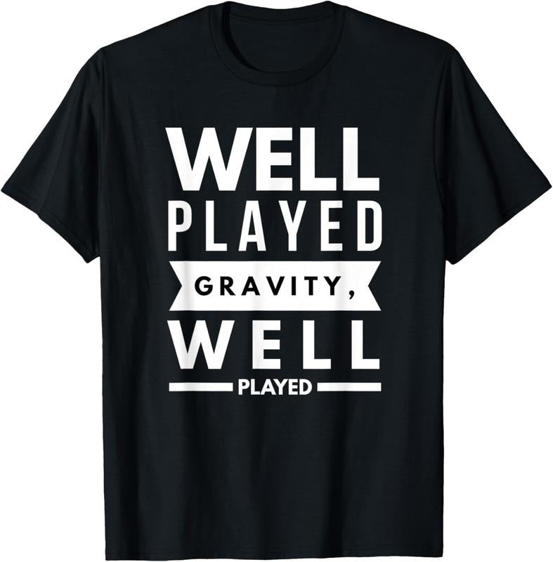 100% Cotton Funny Fail Gravity Post Surgery Gag Gifts Get Well Soon Gift T-Shirt Hoodie, Sweatshirt | DripVista.com