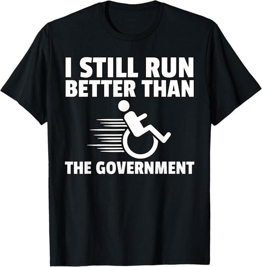 100% Cotton Funny Handicap T-Shirt