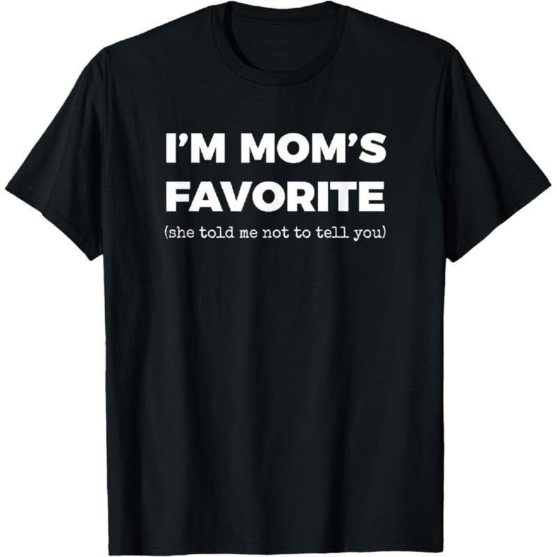 100% Cotton Funny Moms Favorite PlayStation brand Daughter Swoosh'Bat brand Mom'WB shield Favorite T-Shirt Golf Gift...
