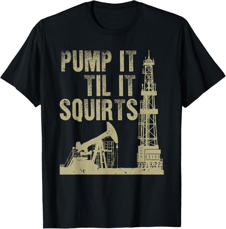 100% Cotton Funny Oil Field Art For Men Women Oilfield Plant Pump Lovers T-Shirt Hoodie, Sweatshirt | DripVista.com