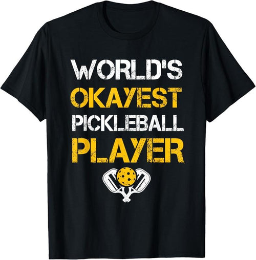 100% Cotton Funny Pickleball Player Paddle - Pickleballing & Pickleball T-Shirt Hoodie, Sweatshirt | DripVista.com