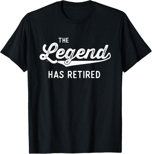 100% Cotton Funny Retirement Gifts Men Women The Legend Has Retired T-Shirt Hoodie, Sweatshirt | DripVista.com