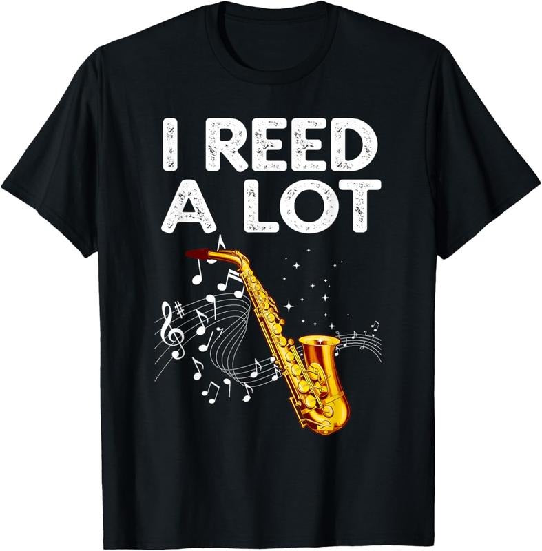 100% Cotton Funny Saxophone Design For Men Women Tenor Saxophone Player T-Shirt Hoodie, Sweatshirt | DripVista.com