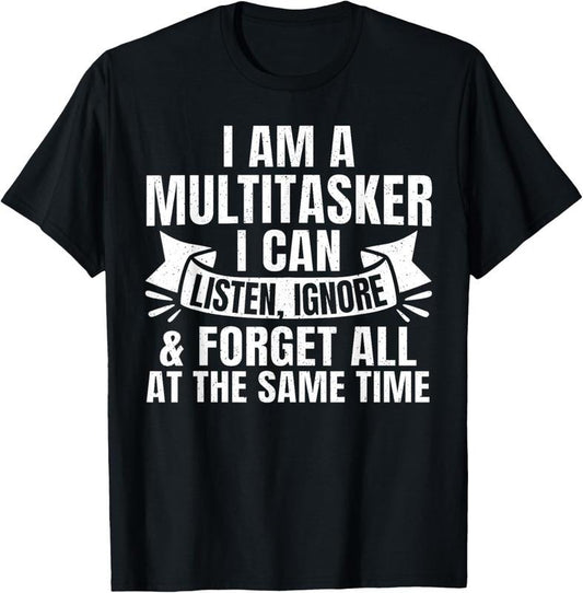 100% Cotton Funny Sayings Art For Sarcastic People Men Women Gag Sarcasm T-Shirt