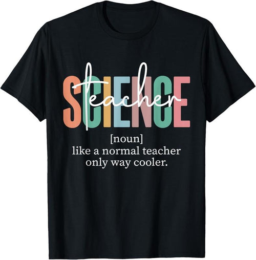 100% Cotton Funny Science Teacher Definition for Women & Men T-Shirt Hoodie, Sweatshirt | DripVista.com
