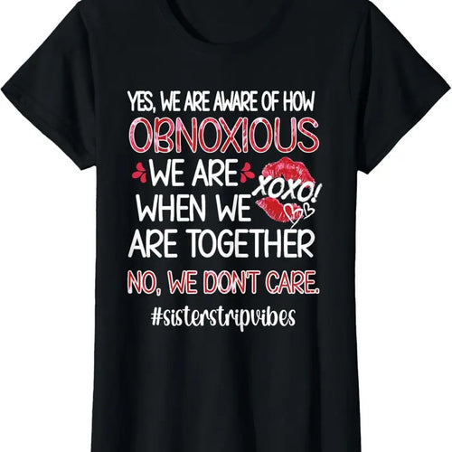 100% Cotton Funny Sisters Trip Vacation Travel Sisters Weekend T-Shirt Hoodie, Sweatshirt | DripVista.com