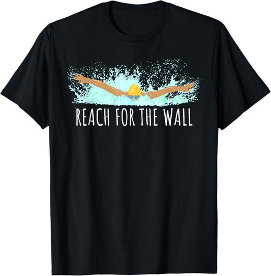 100% Cotton Funny Swimming Swim Team Gift for a Swimmer Quote Saying T-Shirt