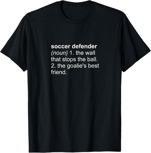 100% Cotton Funny Word Definition Soccer defense Vocabulary Word T-Shirt Hoodie, Sweatshirt | DripVista.com