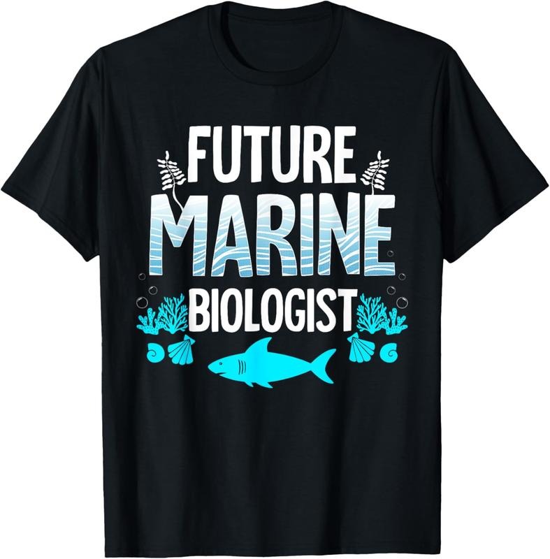 100% Cotton Future Marine Biologist Gift For Teens Funny Biology T-Shirt Hoodie, Sweatshirt | DripVista.com