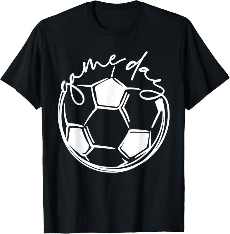 100% Cotton Game Day Shirt, Sports Parent Shirt, Soccer Mom Shirt T-Shirt Hoodie, Sweatshirt | DripVista.com