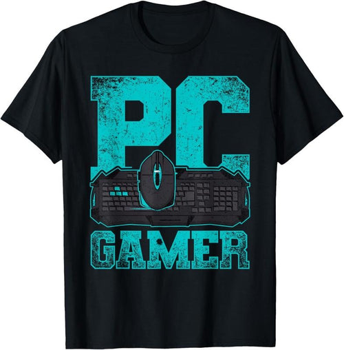 100% Cotton Gamer Sport Computer Games Player Gift PC Gaming T-Shirt Hoodie, Sweatshirt | DripVista.com