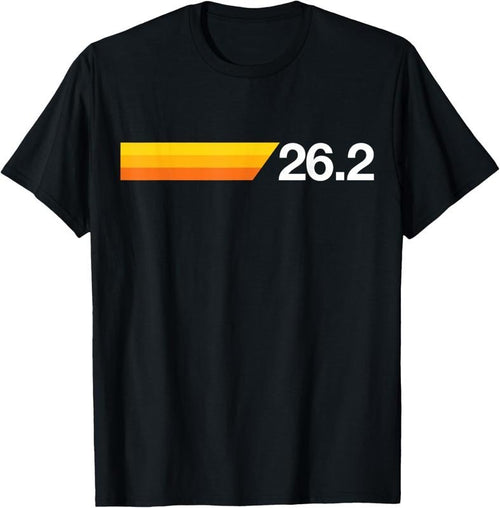 100% Cotton Gift For First Marathon 26.2 Marathoner Retro Runner T-Shirt Hoodie, Sweatshirt | DripVista.com