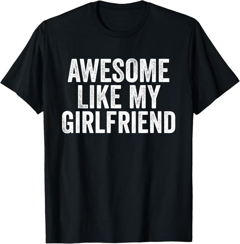 100% Cotton Girlfriend Shirt Unique Parents Day T-Shirt Hoodie, Sweatshirt | DripVista.com