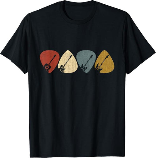 100% Cotton Guitar Pick T-Shirt Hoodie, Sweatshirt | DripVista.com