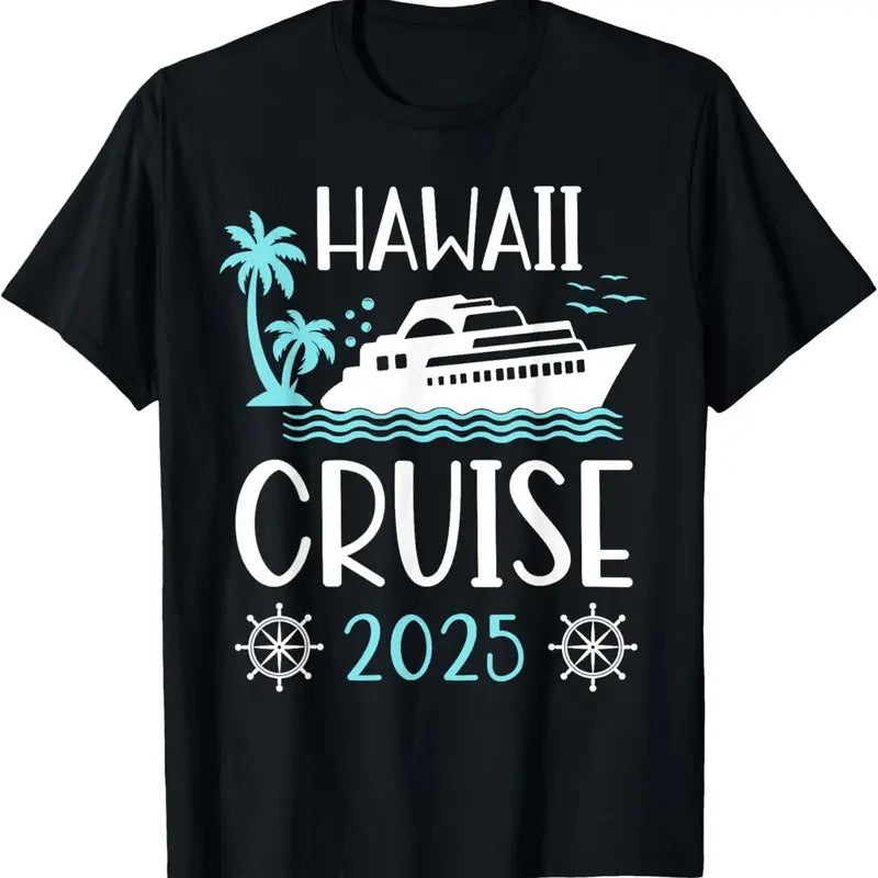 100% Cotton Hawaii Cruise 2025 Vacation Trip Matching Family Group T-Shirt Hoodie, Sweatshirt | DripVista.com
