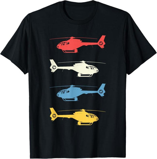 100% Cotton Helicopter Pilot Vintage Aviation Flying Helicopters Pilots T-Shirt Hoodie, Sweatshirt | DripVista.com