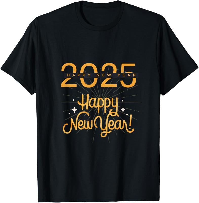 100% Cotton Hello 2025 Happy New Year, 2024 31st December 2025 Loading T-Shirt Hoodie, Sweatshirt | DripVista.com