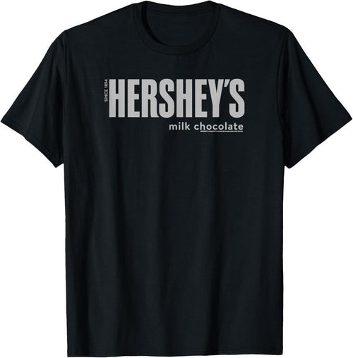 100% Cotton Hershey's Milk Chocolate Vintage Classic Candy Logo T-Shirt Hoodie, Sweatshirt | DripVista.com