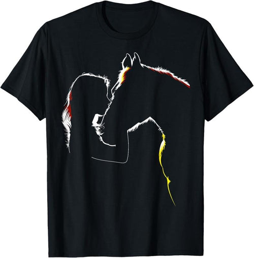 100% Cotton Horse Shirt for Ladies - Horse Related Gifts T-Shirt Hoodie, Sweatshirt | DripVista.com