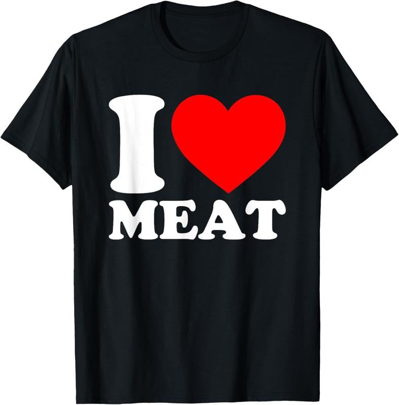 100% Cotton I Love Meat T-Shirtstyle{n002}2 T-Shirts, Hoodie, Sweatshirt | DripVista.com