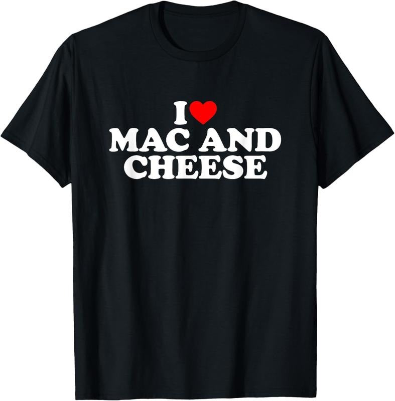 100% Cotton I Love macaroni And Cheese T-Shirt Hoodie, Sweatshirt | DripVista.com