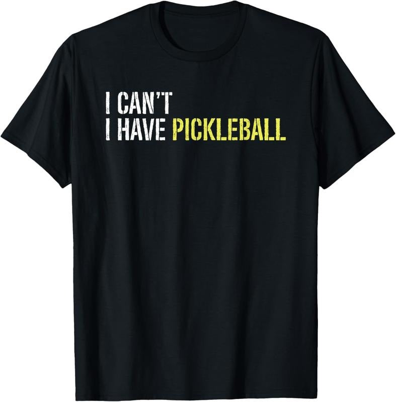 100% Cotton I can't I have pickleball T-Shirt Hoodie, Sweatshirt | DripVista.com