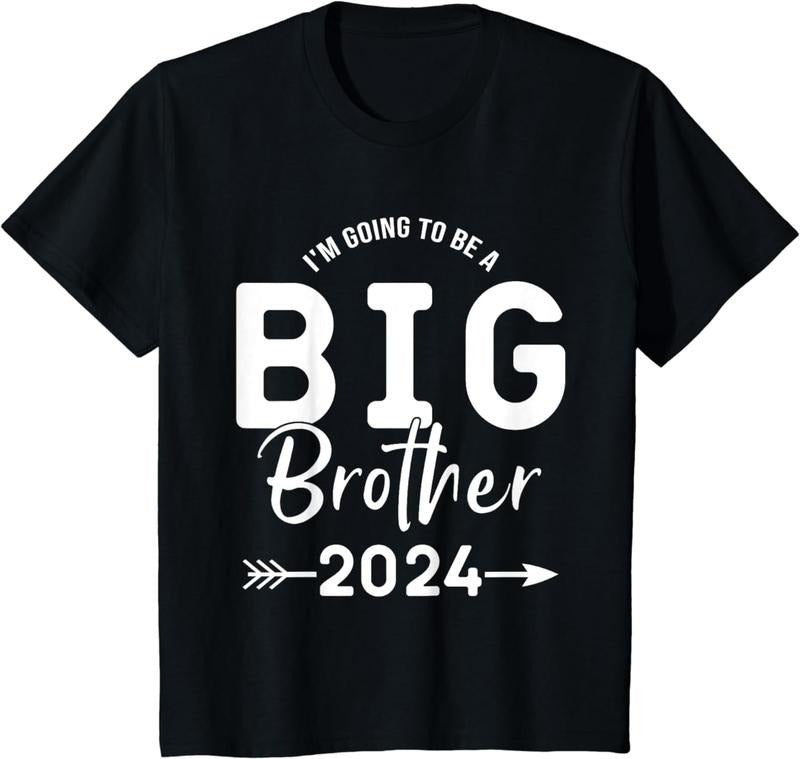 [100% Cotton]I'm Going To Be A Big Brother, Promoted To Big Brother 2024 T-Shirt Hoodie, Sweatshirt | DripVista.com