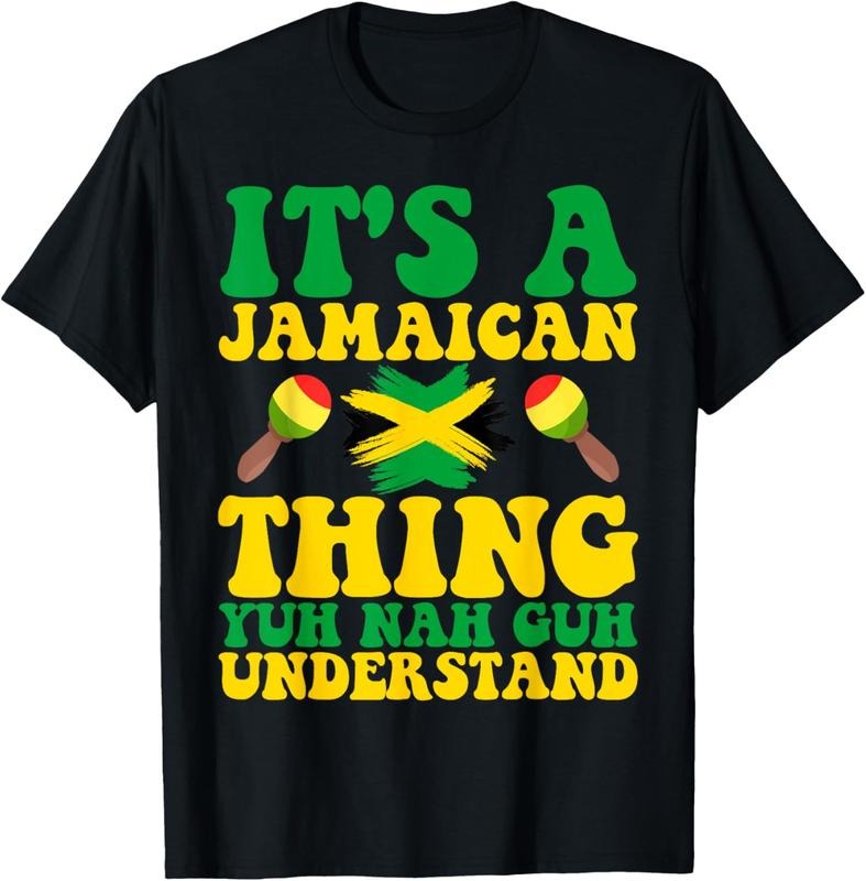 100% Cotton ITS A JAMAICAN THING YUH NAH GUH UNDERSTAND JAMAICAN ROOTS T-Shirt Hoodie, Sweatshirt | DripVista.com