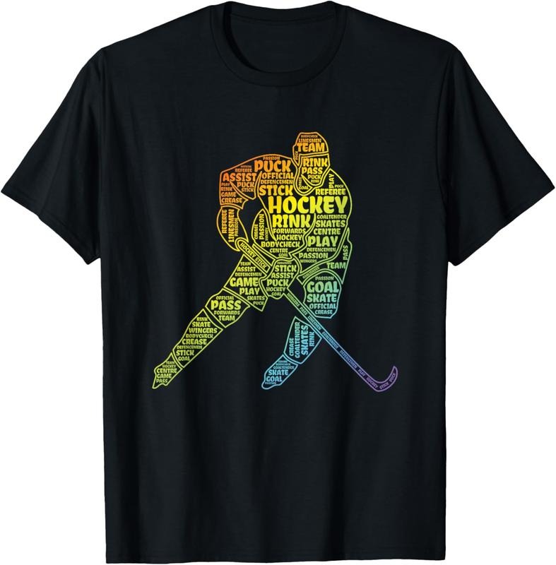 100% Cotton Ice Hockey Boy T-Shirt Hoodie, Sweatshirt | DripVista.com