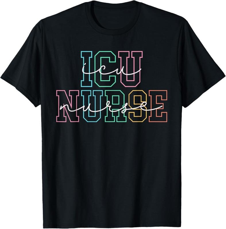 100% Cotton Icu Nurse Icu Nursing Icu Critical Care Men Women ICU Nurse T-Shirt Hoodie, Sweatshirt | DripVista.com