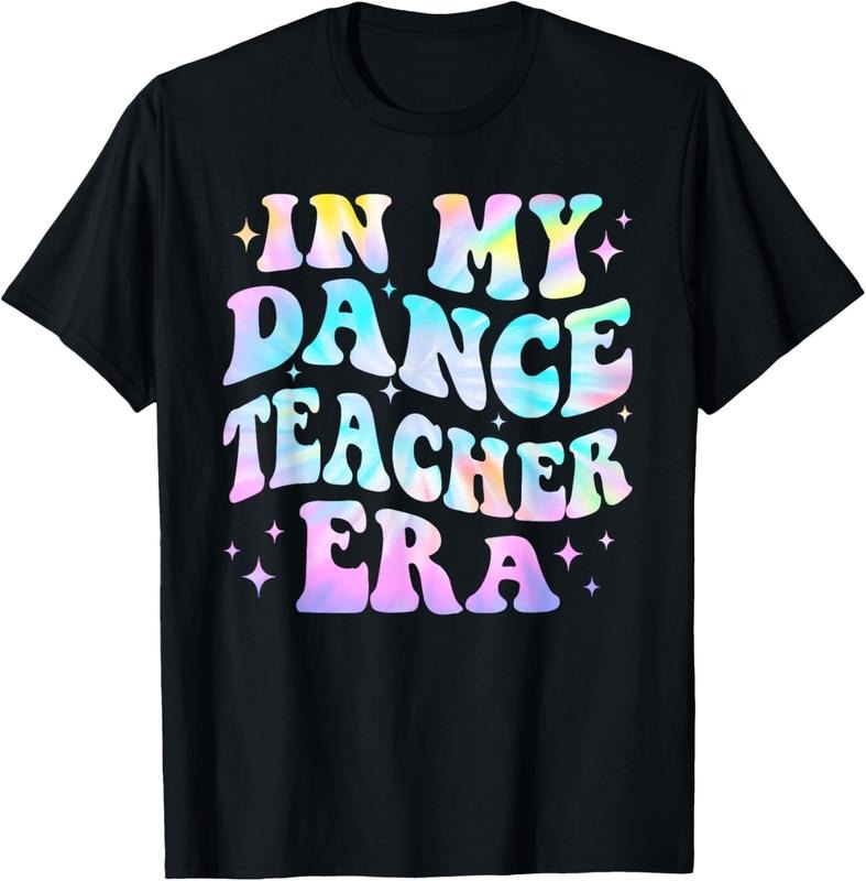 100% Cotton In My Dance Teacher Era Back To School Dance Instructor T-Shirt Hoodie, Sweatshirt | DripVista.com