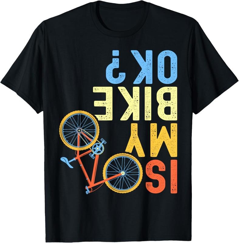 100% Cotton Is My Bike OK, Funny Cycling Cyclist T-Shirt Hoodie, Sweatshirt | DripVista.com