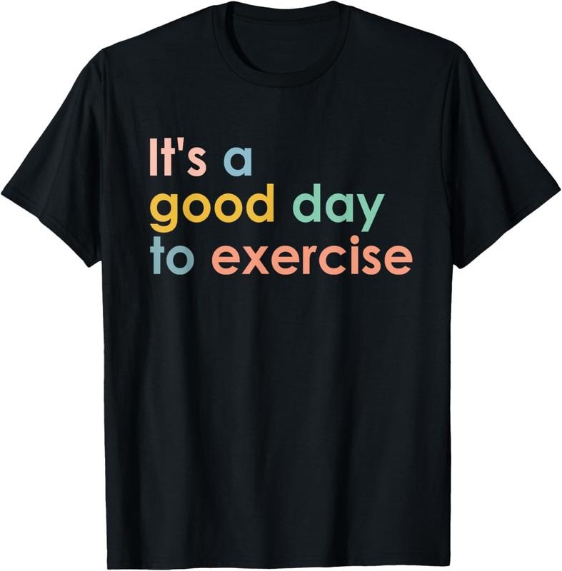 100% Cotton It's A Good Day To Exercise PE Teacher Funny Gym Exercise T-Shirt Hoodie, Sweatshirt | DripVista.com