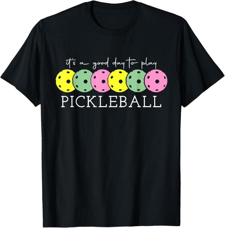 100% Cotton It's A Good Days To Play Pickleball Dink Player Pickleball T-Shirt Hoodie, Sweatshirt | DripVista.com