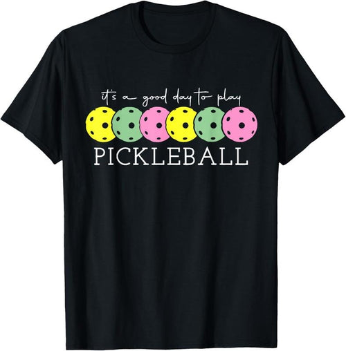 100% Cotton It's A Good Days To Play Pickleball Dink Player Pickleball T-Shirt Hoodie, Sweatshirt | DripVista.com