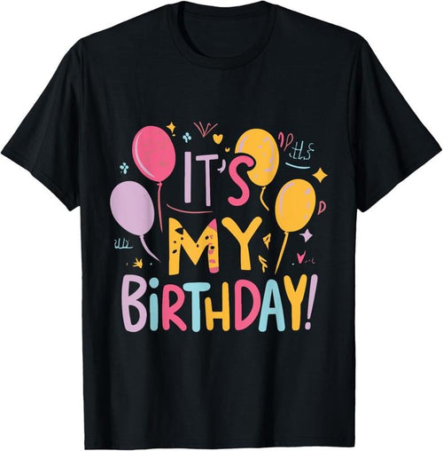 100% Cotton It's My Birthday T-Shirt Hoodie, Sweatshirt | DripVista.com