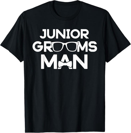 100% Cotton Junior Groomsman Wedding Party Gift T-Shirt