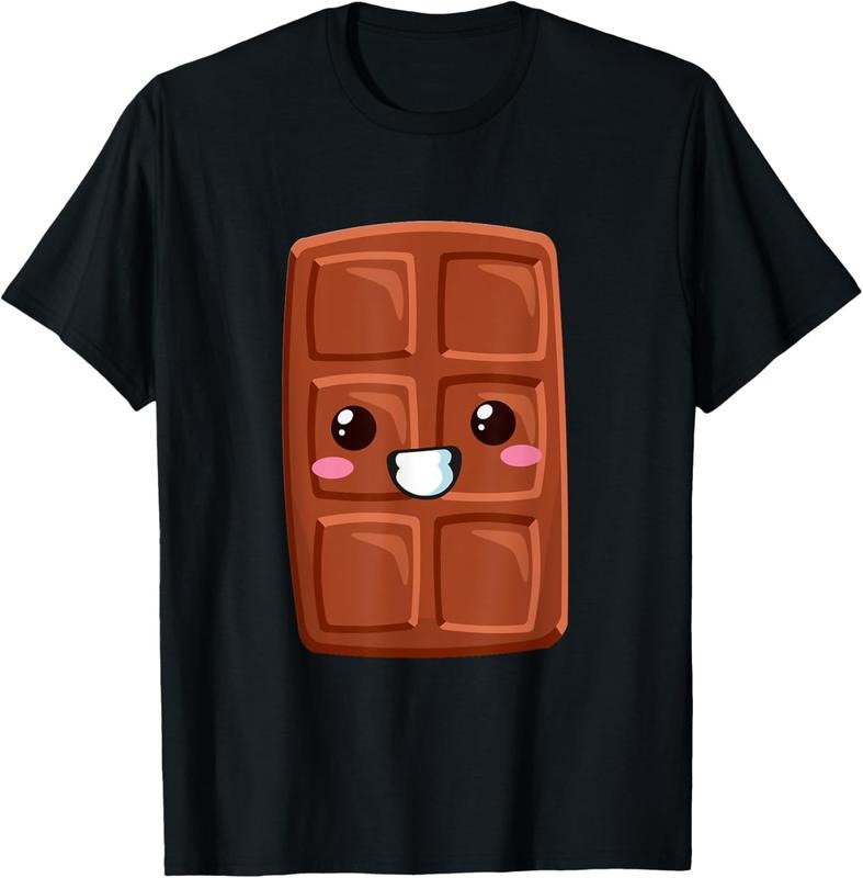 100% Cotton Kawaii Halloween Group Costume Party S'mores Chocolate Bar T-Shirt Hoodie, Sweatshirt | DripVista.com