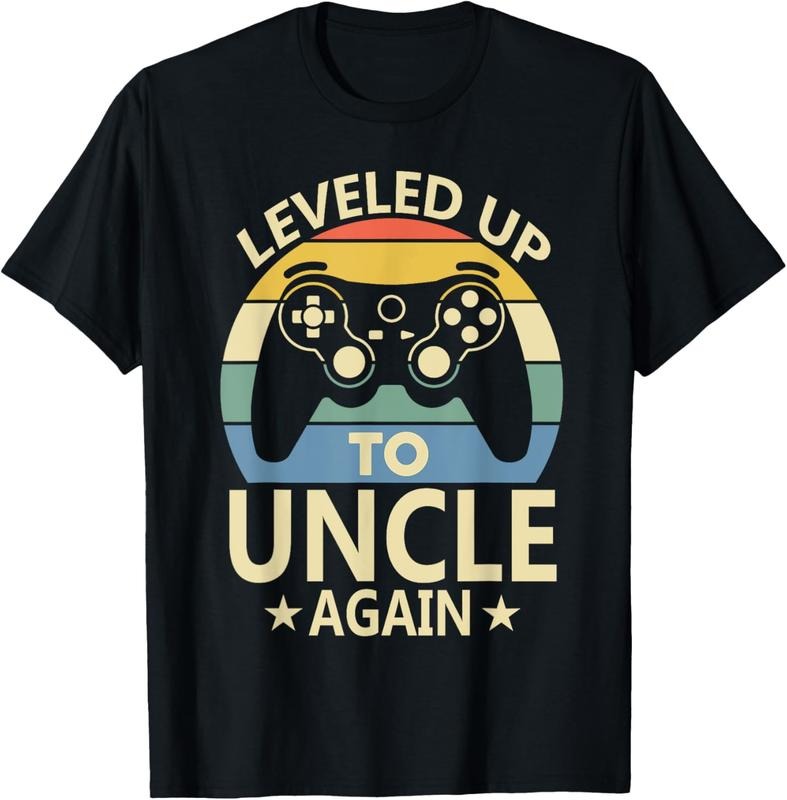 100% Cotton Leveled Up To Uncle Again 2025 Funny Gamer Uncle T-Shirt Hoodie, Sweatshirt | DripVista.com
