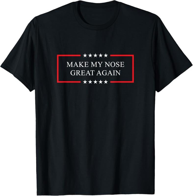 100% Cotton Make my nose great again - Funny broken nose gift T-Shirt Hoodie, Sweatshirt | DripVista.com