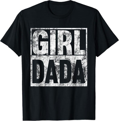 100% Cotton Mens Dad of Girls Pregnancy Announcement Girl Dada T-Shirt Hoodie, Sweatshirt | DripVista.com