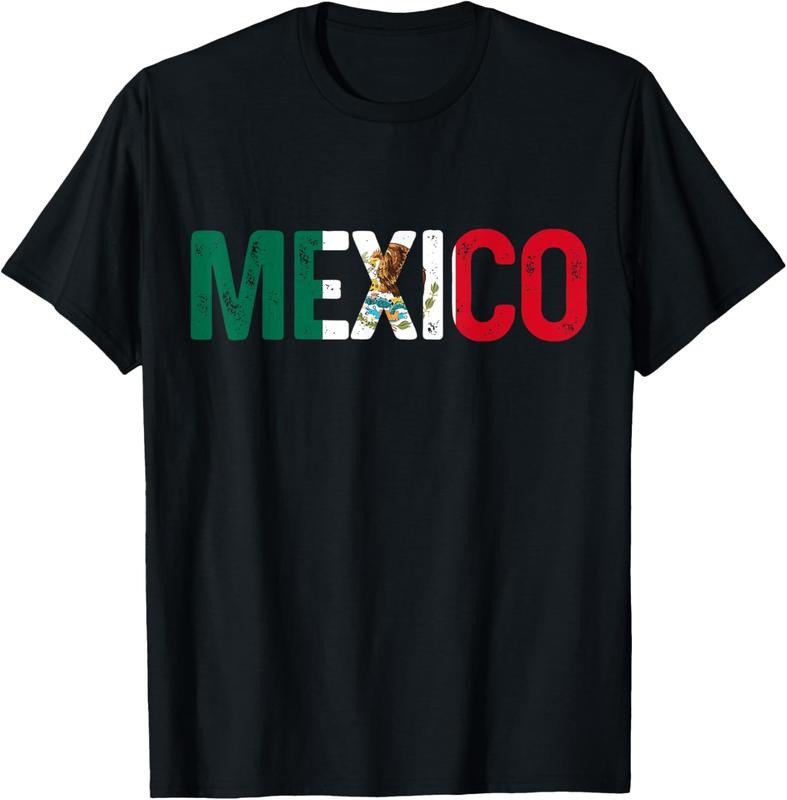 100% Cotton Mexico Mexican Flag Vintage Pride T-Shirt Hoodie, Sweatshirt | DripVista.com