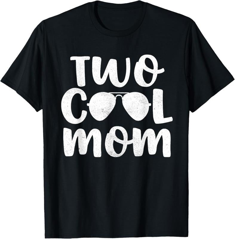 100% Cotton Mom Of The Birthday Boy Two Cool 2nd Bday Mother Mama Mommy T-Shirt Hoodie, Sweatshirt | DripVista.com