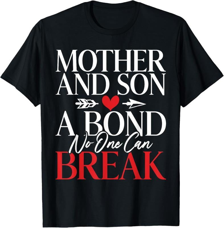 100% Cotton Mother and Son a Bond no one can break Son T-Shirt Hoodie, Sweatshirt | DripVista.com