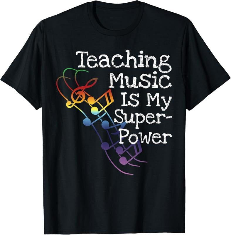 100% Cotton Music Teacher T shirt Gift T-Shirt Hoodie, Sweatshirt | DripVista.com