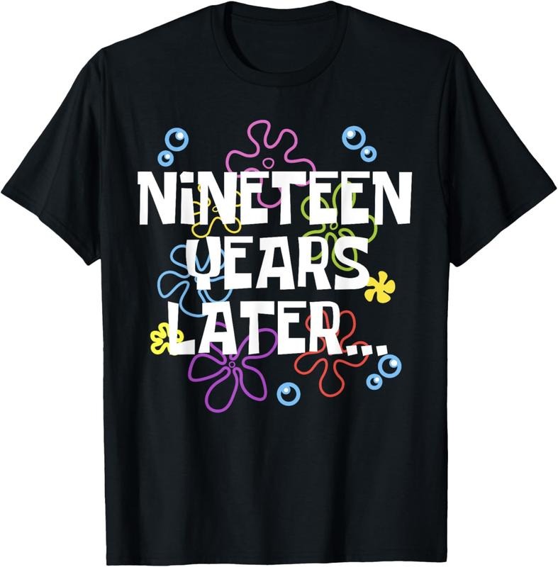 100% Cotton NINETEEN YEARS LATER 19th 19 year Old Birthday Gifts Him Her T-Shirt Hoodie, Sweatshirt | DripVista.com