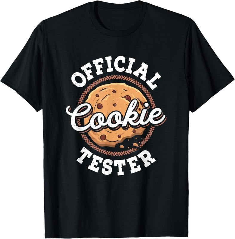 100% Cotton Official Cookie Tester - Pastry Baking Cookie Baker T-Shirt Hoodie, Sweatshirt | DripVista.com