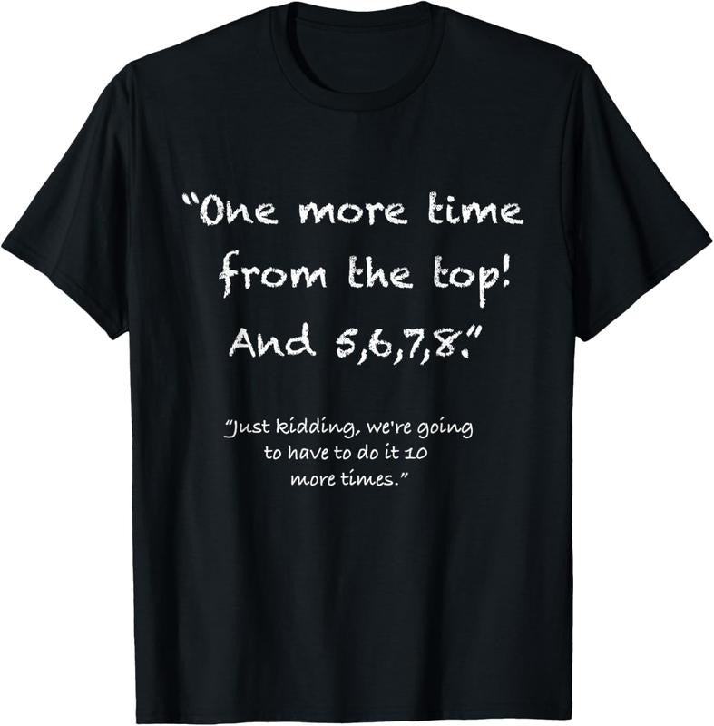 100% Cotton One more time from top, 5,6,7,8 funny Dance Teacher T-Shirt Hoodie, Sweatshirt | DripVista.com