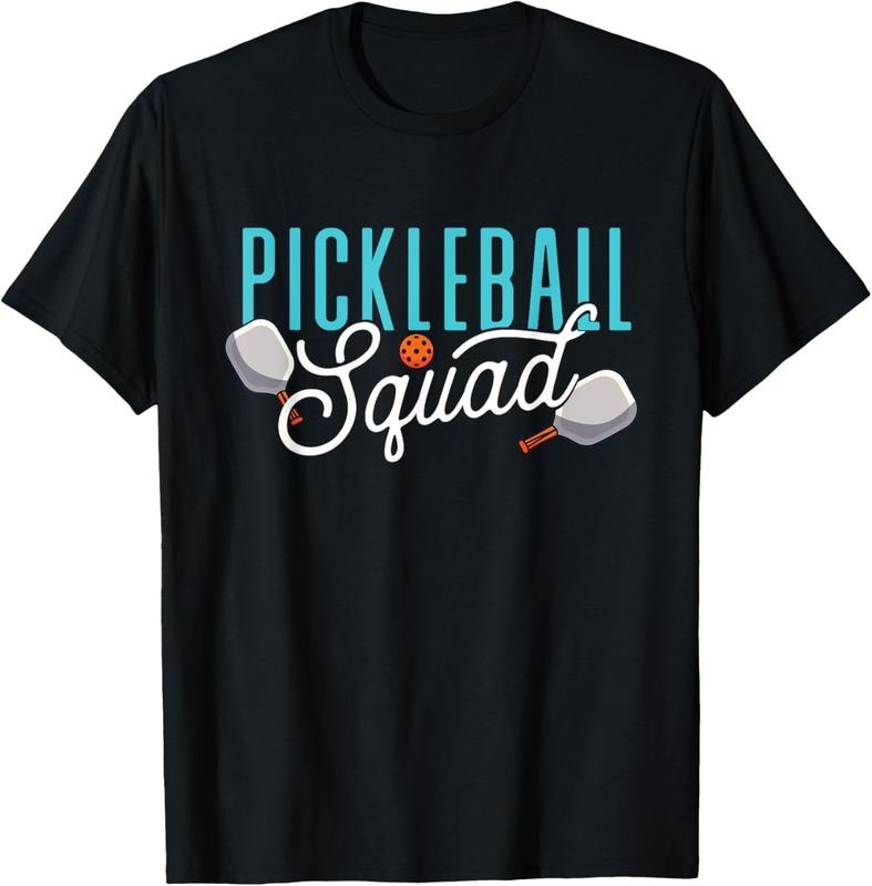 100% Cotton Pickleball Squad - Pickleballers Pickleball Player T-Shirt Hoodie, Sweatshirt | DripVista.com